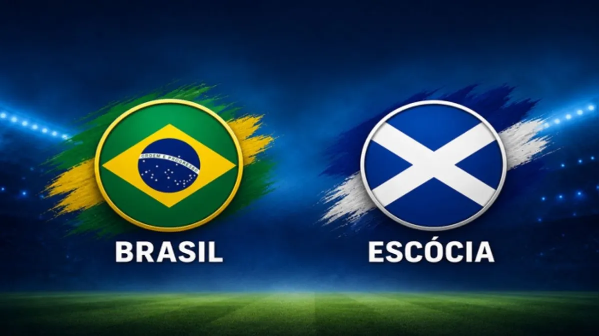 Brasil x Escocia
