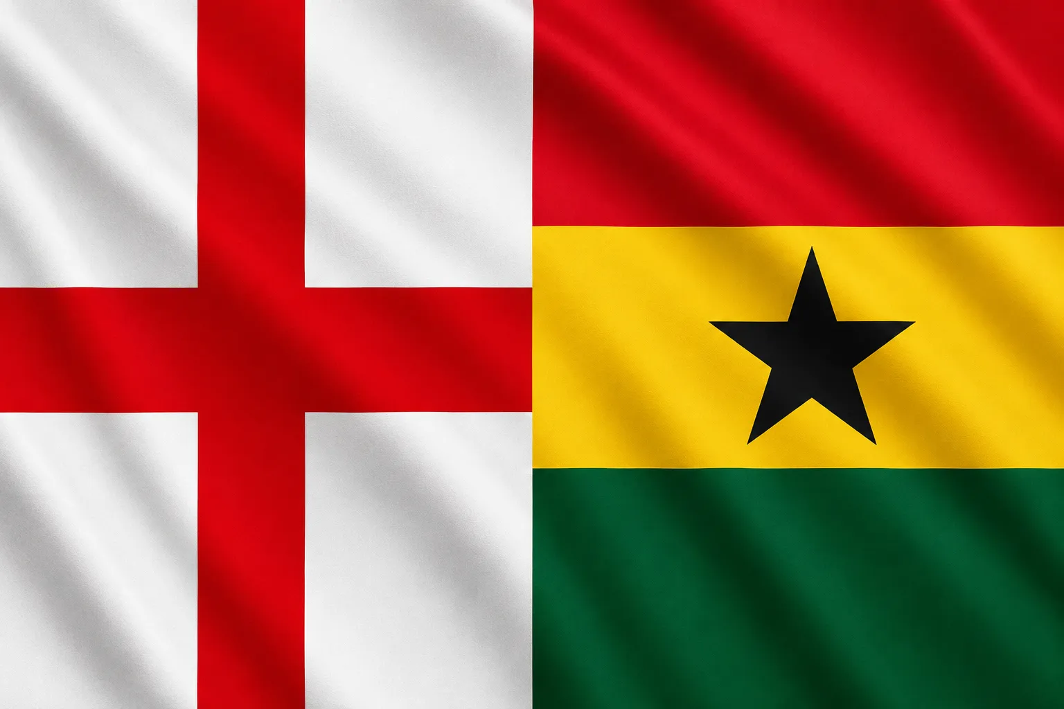 Inglaterra X Gana