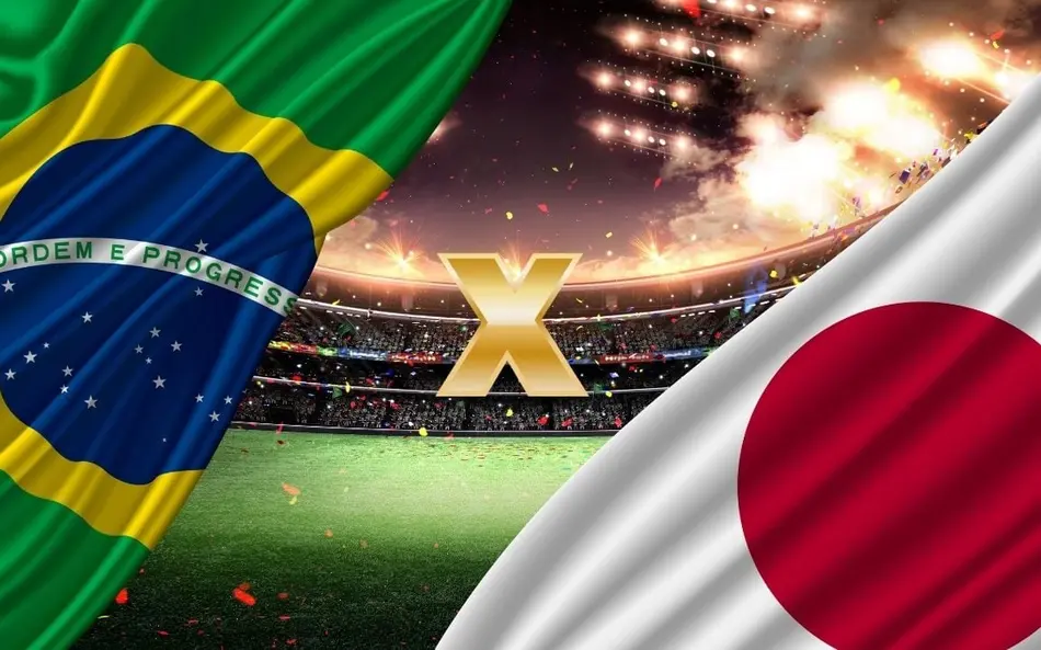 brasil x japão
