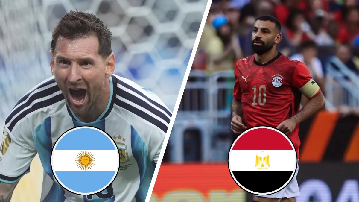 Argentina X Egito